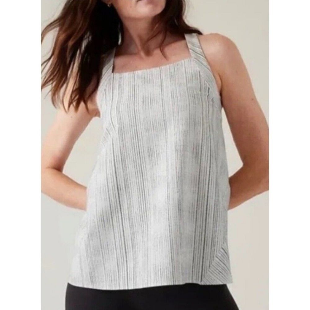 Athleta Arrival Tank, Women's size XS, Black/White, NWT Never Been Worn